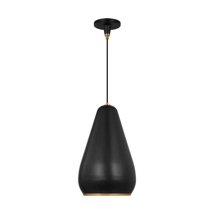 Clasica One Light Pendant in Aged Iron