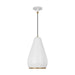 Clasica One Light Pendant in Matte White