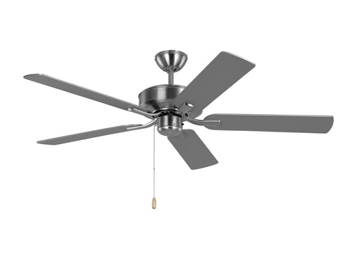 Linden 52'' Ceiling Fan in Brushed Steel