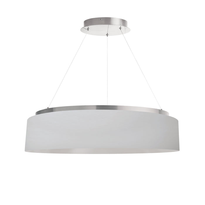 CIR-2634C-SV-790- Circulo LED Chandelier in White by Dainolite