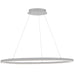 CIR-4463C-SV- Circulo LED Pendant in Silver by Dainolite