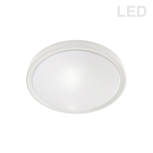 FID-1630LEDFH-MW- Frida LED Flush Mount in White by Dainolite