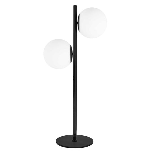 FOL-222T-MB- Folgar 2-Light Table Lamp in Matte Black by Dainolite