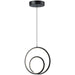 GBL-1222LEDP-MB- Gabriel LED Pendant in Matte Black by Dainolite