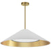 PAD-2630P-AGB-692- Padme LED Pendant in White by Dainolite