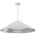 PAD-2630P-MW-691- Padme LED Pendant in White by Dainolite