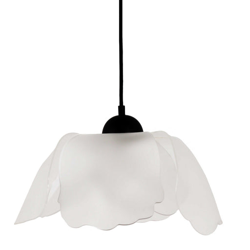 PAS-171P-MB-WH- Passion 1-Light Pendant in White by Dainolite