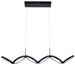 PHO-4050LEDHP-MB- Philo LED Pendant in Matte Black by Dainolite