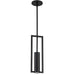 PLN-151P-MB- Pauline 1-Light Pendant in Matte Black by Dainolite