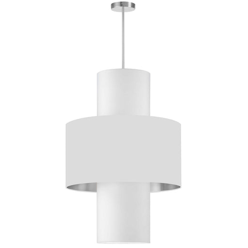 POA-224P-PC-691-790- Patrona 4-Light Pendant in White by Dainolite