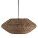 PRL-243P-NAT- Pourel 3-Light Pendant in Natural by Dainolite