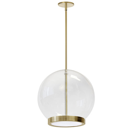 PTS-1215LEDP-AGB- Picotas LED Pendant in Clear by Dainolite