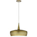 Pixie One Light Pendant in Aged Brass