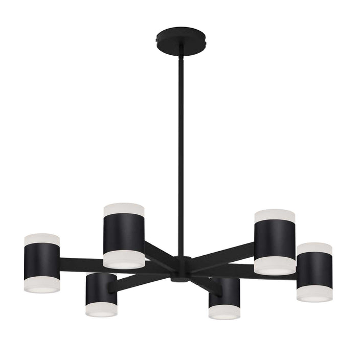 Wilson LED Chandelier in Matte Black