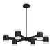 Wilson LED Chandelier in Matte Black