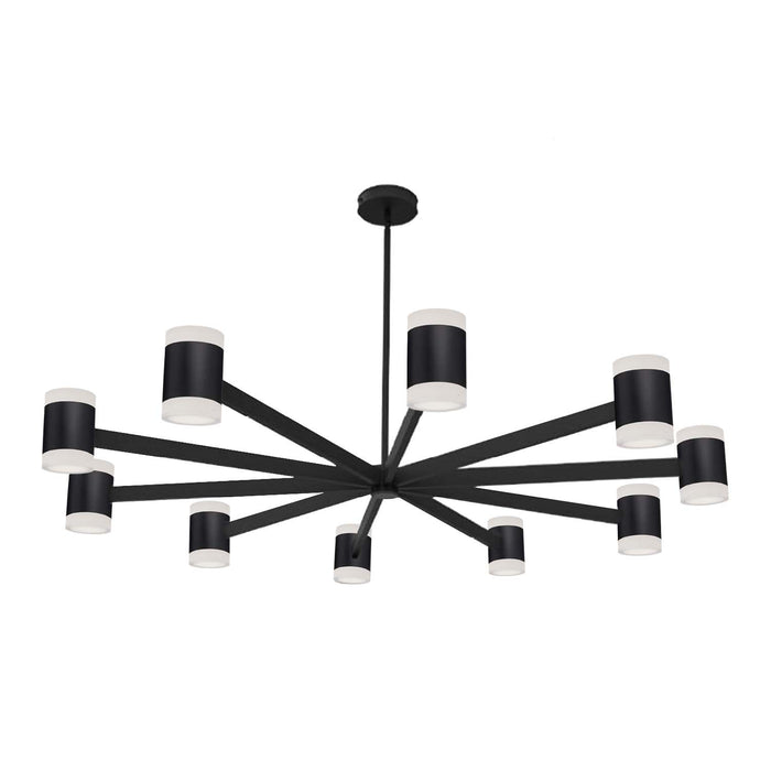 Wilson LED Chandelier in Matte Black