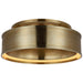 Connery LED Flush Mount in Antique-Burnished Brass