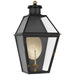 Stratford2 Gas Wall Lantern in Matte Black