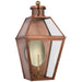 Stratford2 Gas Wall Lantern in Soft Copper