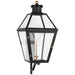 Stratford2 Gas Wall Lantern in Matte Black