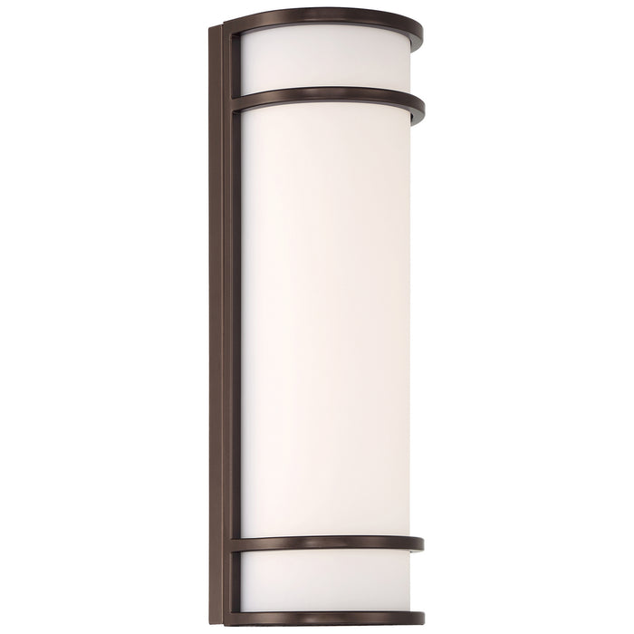 20106LEDMGEM-BRZ/ACR- Cove LED Outdoor Wall Mount in Bronze by Access Lighting