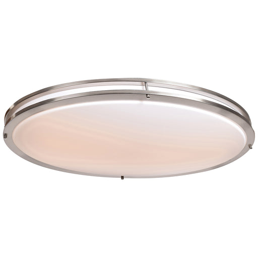 20513LEDD-BS/ACR- Solero III LED Flush Mount in Brushed Steel by Access Lighting