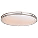 20513LEDD-BS/ACR- Solero III LED Flush Mount in Brushed Steel by Access Lighting