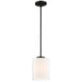 28109LEDDLP-MBL/CLOP- Seville LED Pendant in Matte Black by Access Lighting