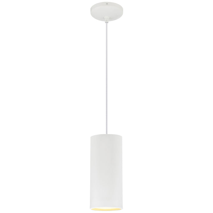 29001LEDDLP-MWH-C- Pilson LED Pendant in Matte White by Access Lighting