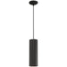 29002LEDDLP-MBL-C- Pilson LED Pendant in Matte Black by Access Lighting