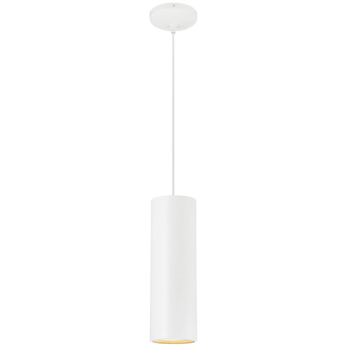 29002LEDDLP-MWH-C- Pilson LED Pendant in Matte White by Access Lighting