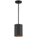 29006-MBL- Pilson XL 1-Light Pendant in Matte Black by Access Lighting