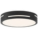 49945LEDD-MBL/ACR- Harmony LED Flush Mount in Matte Black by Access Lighting