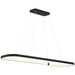 50948LEDD-MBL/ACR- Ravello LED Pendant in Matte Black by Access Lighting