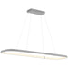 50948LEDD-SAT/ACR- Ravello LED Pendant in Satin by Access Lighting