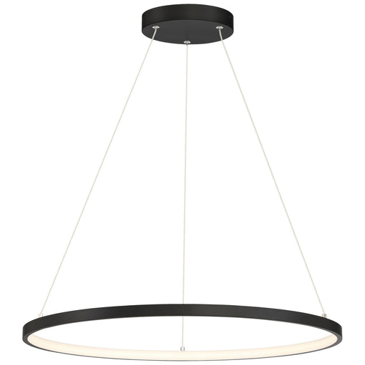 Anello LED Pendant in Matte Black