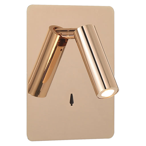 62087LED-GLD- Villa LED Reading Light in Gold by Access Lighting