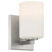 62621-BS/OPL- Sienna 1-Light Wall Sconce in Brushed Steel by Access Lighting