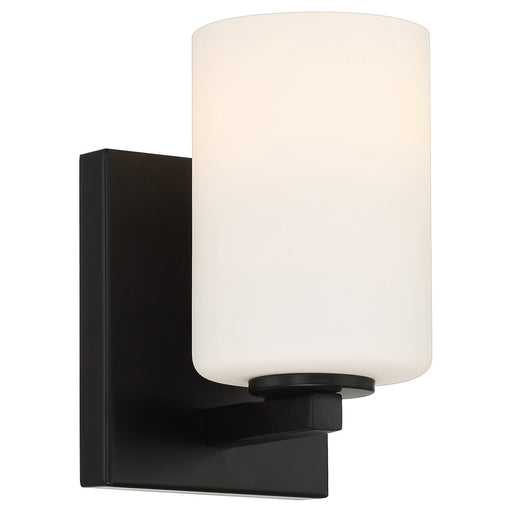 62621-MBL/OPL- Sienna 1-Light Wall Sconce in Matte Black by Access Lighting