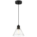 63140LEDDLP-MBL/SDG- Port Nine Martini LED Pendant in Matte Black by Access Lighting