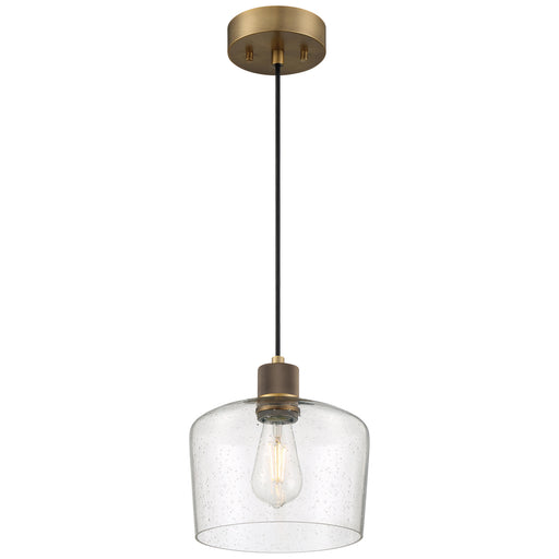 63141LEDDLP-ABB/SDG- Port Nine Chardonnay LED Pendant in Antique Brushed Brass by Access Lighting