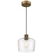 63141LEDDLP-ABB/SDG- Port Nine Chardonnay LED Pendant in Antique Brushed Brass by Access Lighting