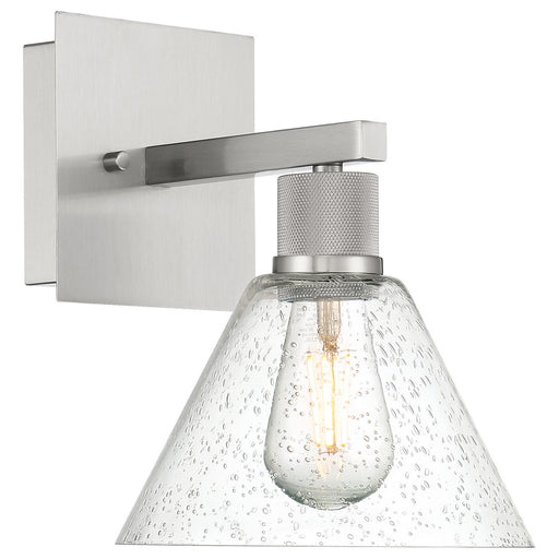 63143LEDDLP-BS/SDG- Port Nine Martini LED Wall Sconce in Brushed Steel by Access Lighting