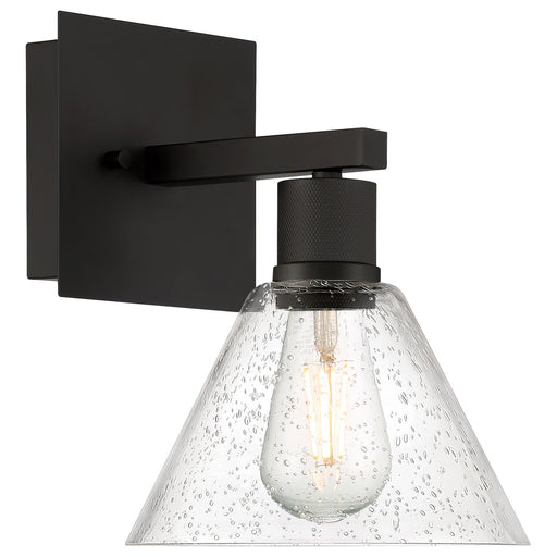 63143LEDDLP-MBL/SDG- Port Nine Martini LED Wall Sconce in Matte Black by Access Lighting