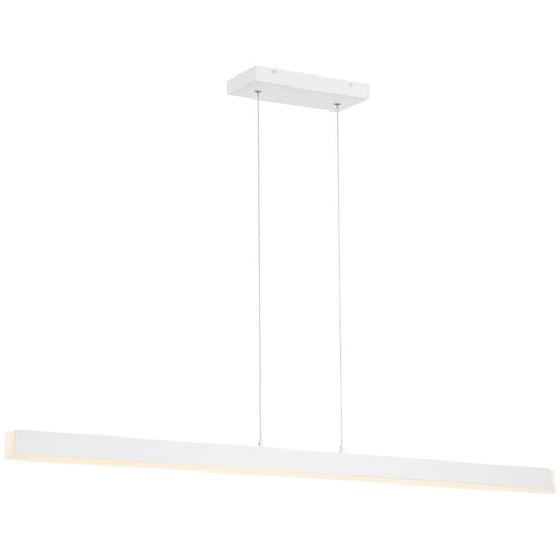 63155LEDD-MWH/ACR- Illume LED Pendant in Matte White by Access Lighting