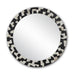 1000-0122- Bindu Mirror in Black/Natural/Mirror by Currey and Company