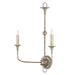 5000-0216- Nottaway 2-Light Wall Sconce in Pyrite Bronze/Smoke Wood by Currey and Company