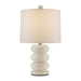 6000-0836- Girault 1-Light Table Lamp in Beige/Antique Brass by Currey and Company