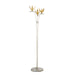 8000-0130- Paradiso 3-Light Floor Lamp in Contemporary Silver Leaf by Currey and Company