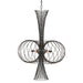 9000-0963- Akio 6-Light Chandelier in Bronze Gold by Currey and Company